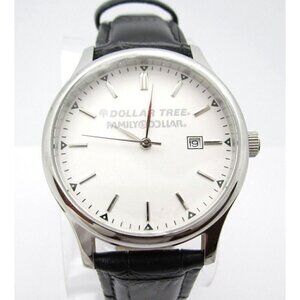 Men's Dollar Tree Family Dollar Quartz WR Analog 41mm Dial Round Watch (E127)